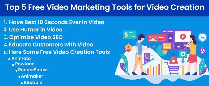 5 Top Free Video Marketing Tools for Video Creation 